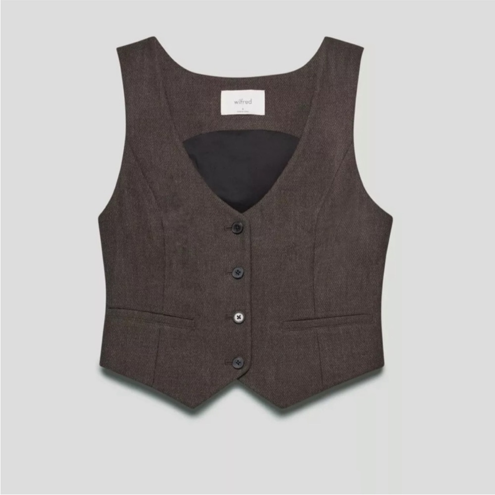 Aritzia Wilfred Desire Vest